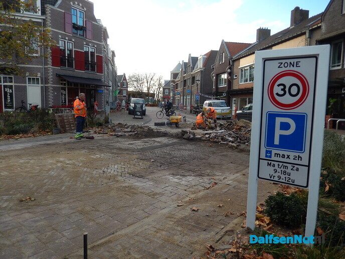 Die grappige stratenmaker was er vandaag ook weer - Foto: Willy