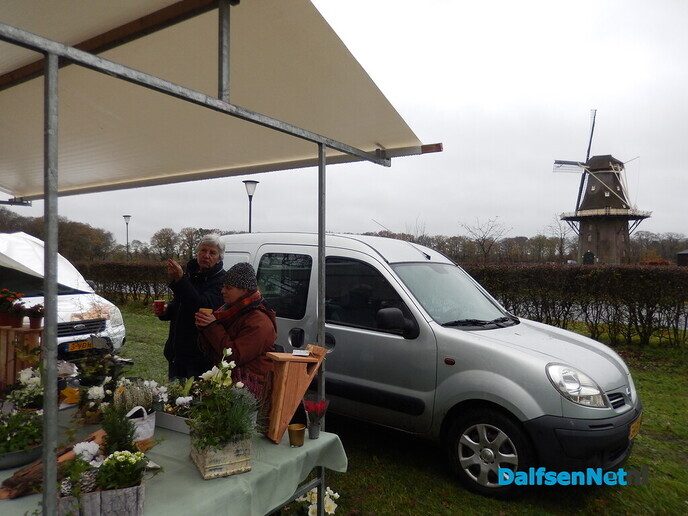Het was weer een gezellige markt in Vilsteren - Foto: Willy