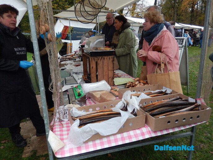 Het was weer een gezellige markt in Vilsteren - Foto: Willy