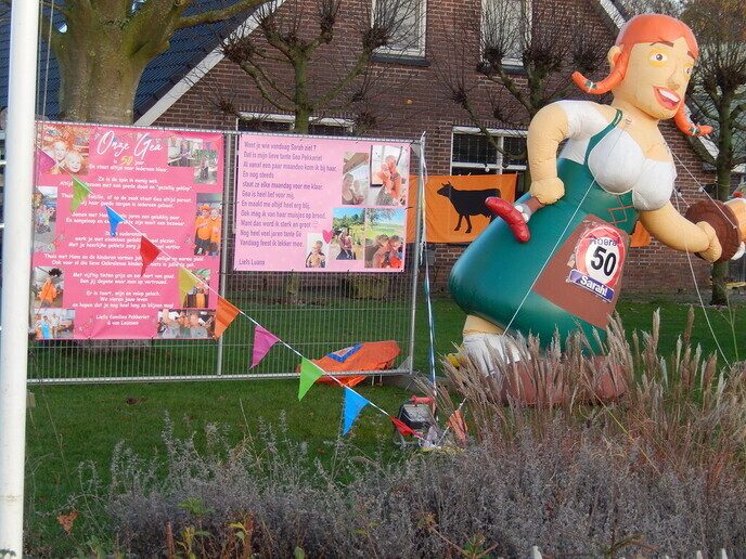 Groot feest aan de Rietmansweg - Foto: Ingezonden foto