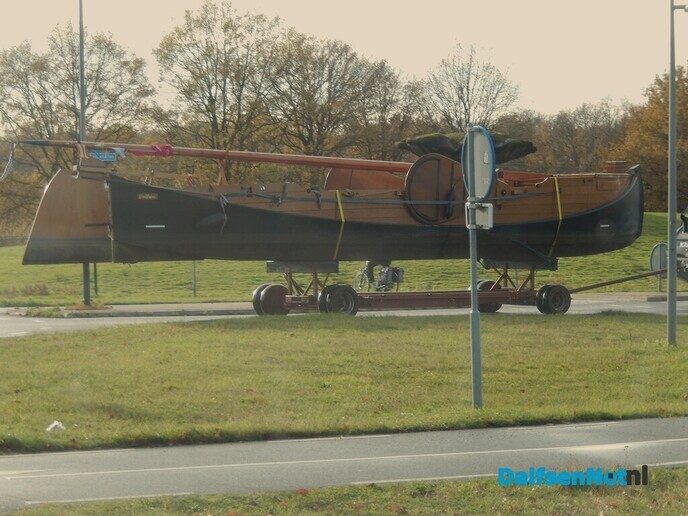 Vechtzomp op transport - Foto: Willy