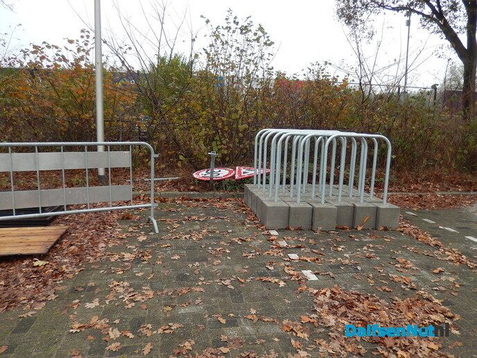 Fietsenstalling Sportpark Gerner aangepakt! - Foto: Willy