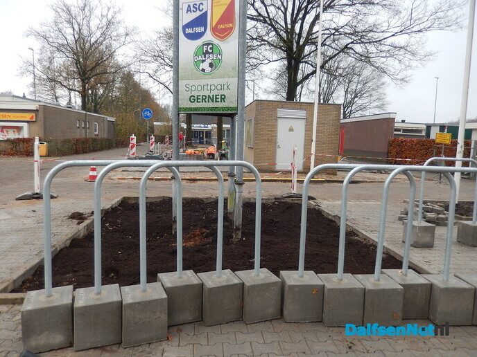 Fietsenstalling Sportpark Gerner aangepakt! - Foto: Willy