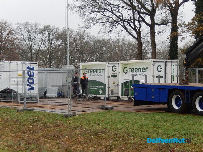 Meer over de mobiele batterij in Oudleusen - Foto: Willy