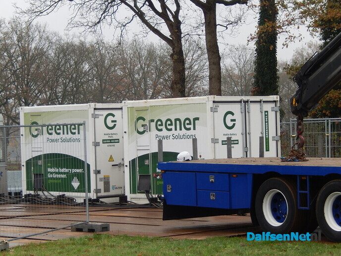 Meer over de mobiele batterij in Oudleusen - Foto: Willy