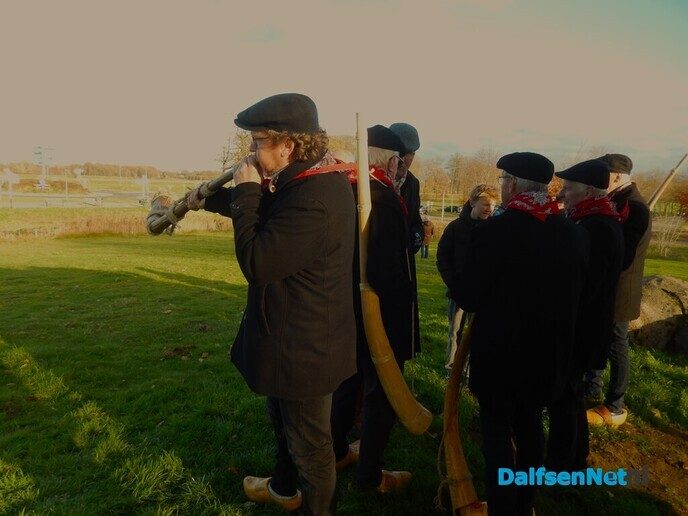 Midwinterhoornblazers in Dalfsen zijn weer actief - Foto: Willy