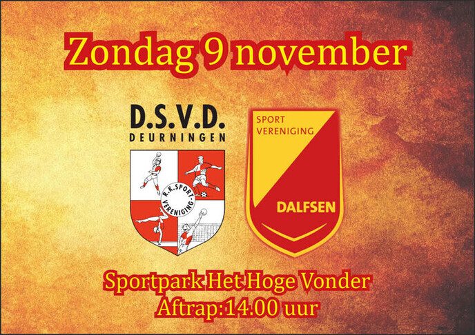 SV Dalfsen tegen koploper DSVD uit Deurningen - Foto: Ingezonden foto