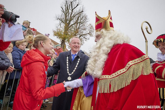 Sinterklaas dankt Dalfsen voor een prachtige ontvangst - Foto: Ingezonden foto
