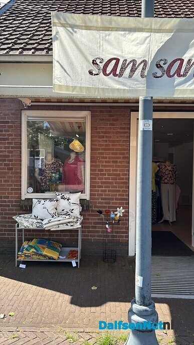 Naaiatelier Sam Sam zegt Dalfsen bedankt - Foto: Ingezonden foto