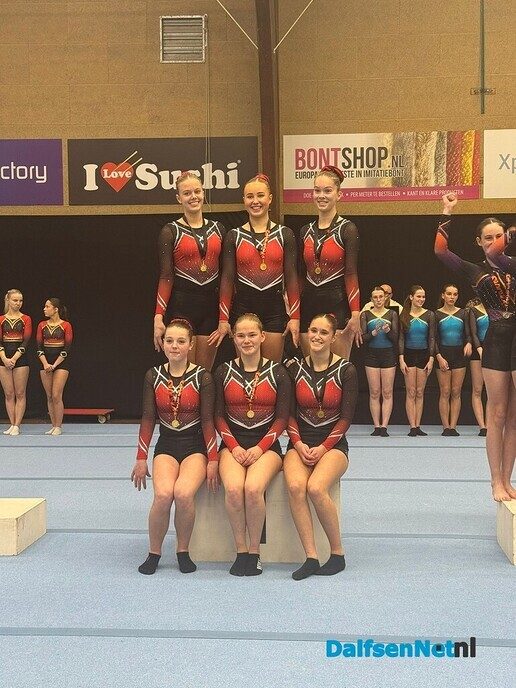 Gouden seizoen start voor gym vereniging Nieuwleusen - Foto: Ingezonden foto