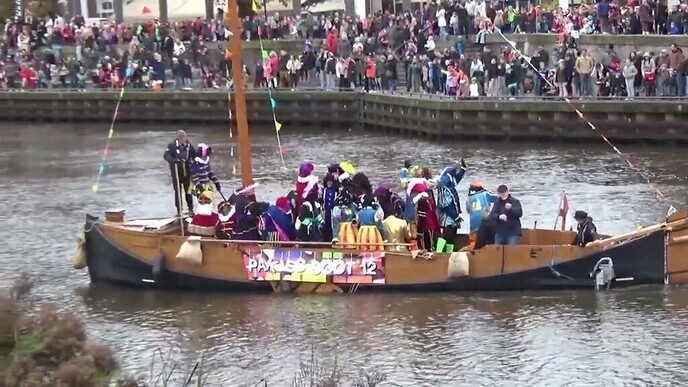 Intocht Sinterklaas Dalfsen 2025.