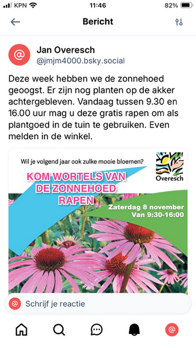 Gratis, wie wil dat niet, alleen vandaag