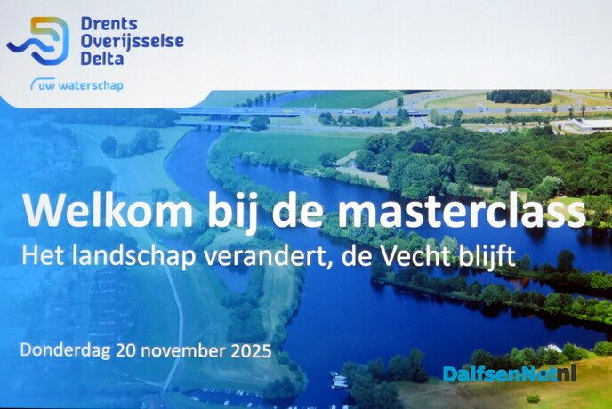 Masterclass “Het landschap verandert, de Vecht blijft” - Foto: Wim