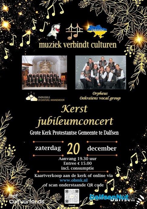 Jubileumconcert Overijssels Byzantijns Mannenkoor - Foto: Ingezonden foto