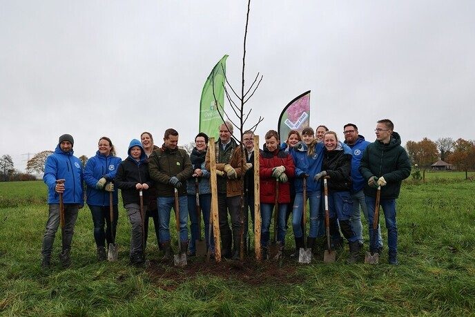 Boomplant dag bij The Ranch in Lemelerveld - Foto: Ingezonden foto