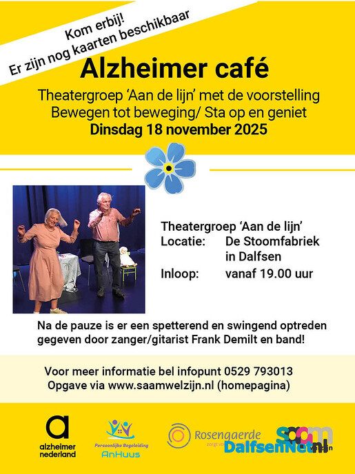 Theater Alzheimercafé - Foto: Ingezonden foto