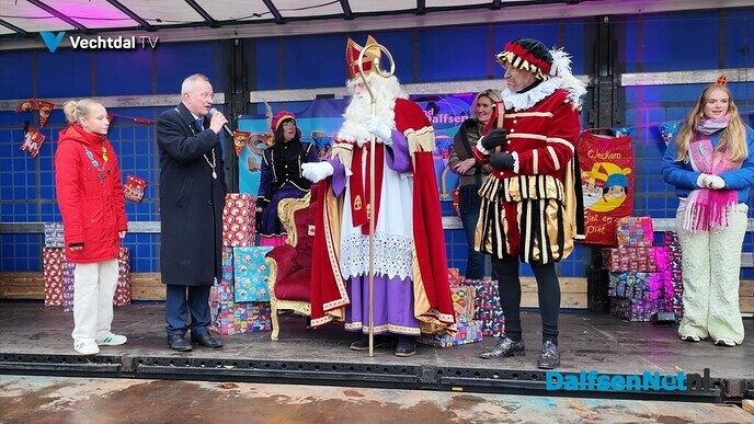 Video intocht Sinterklaas in Dalfsen - Foto: Ingezonden foto
