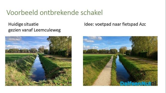 Ommetjes, ontbrekende schakels - Foto: Ingezonden foto