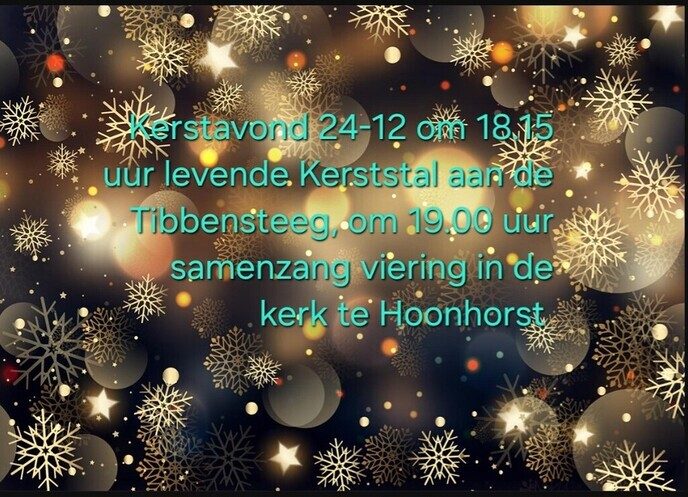 Levende kerststal 24 december 18.15 uur - Foto: Ingezonden foto