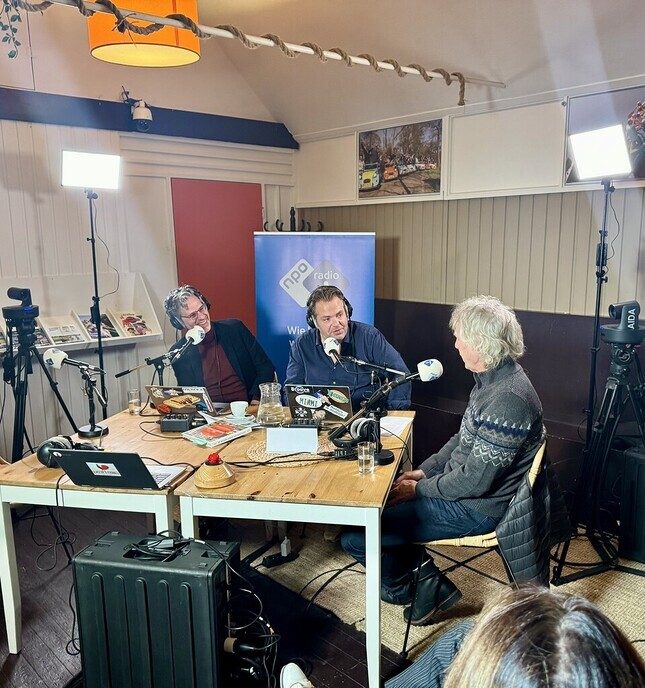 Dijkstra & Evenblij Ter Plekke te gast bij Stokvisdennen (2) - Foto: Ingezonden foto