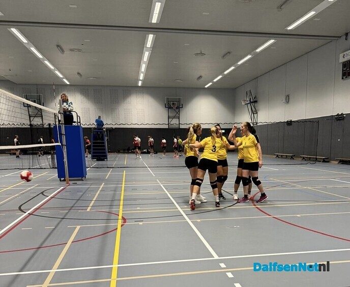Dalvo dames 3 gaat met de winst naar huis! - Foto: Ingezonden foto