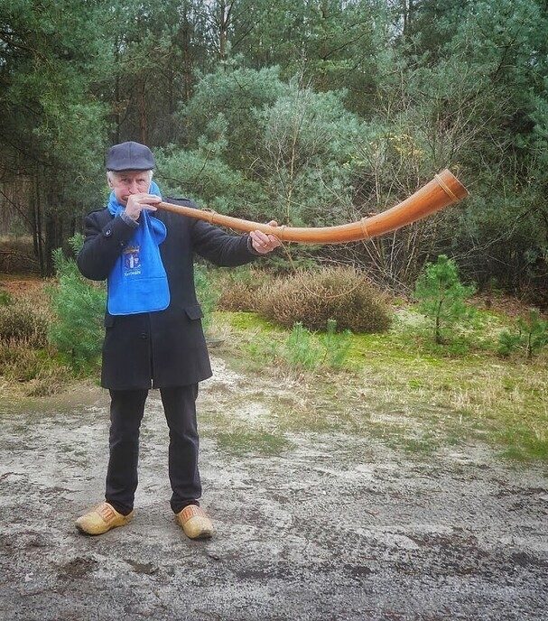 Midwinterhoorns bij natuurbegraafplaats Arriën - Foto: Femmie Smink