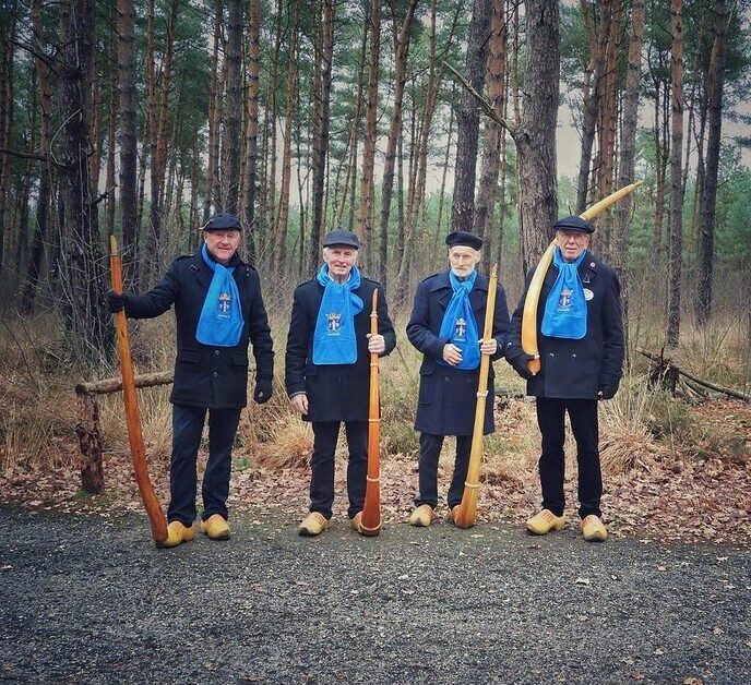 Midwinterhoorns bij natuurbegraafplaats Arriën - Foto: Femmie Smink