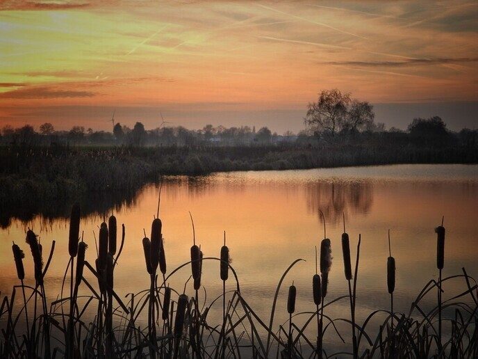 Wonderlijke zonsondergang - Foto: Femmie Smink