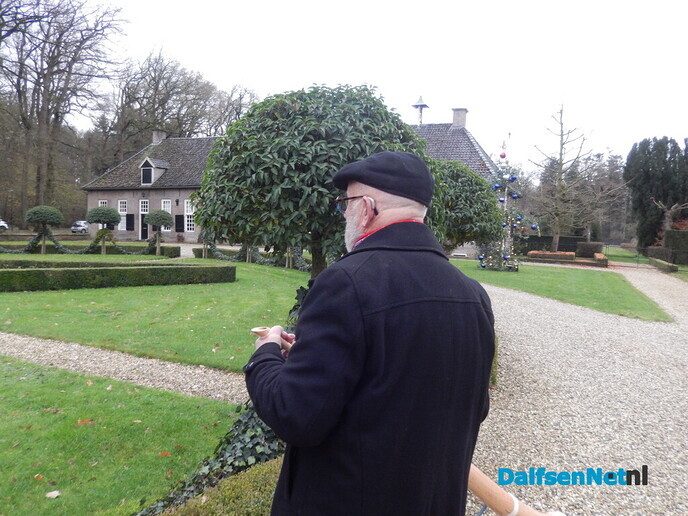 De Dalfser midwinterhoornblazers waren weer actief - Foto: Willy