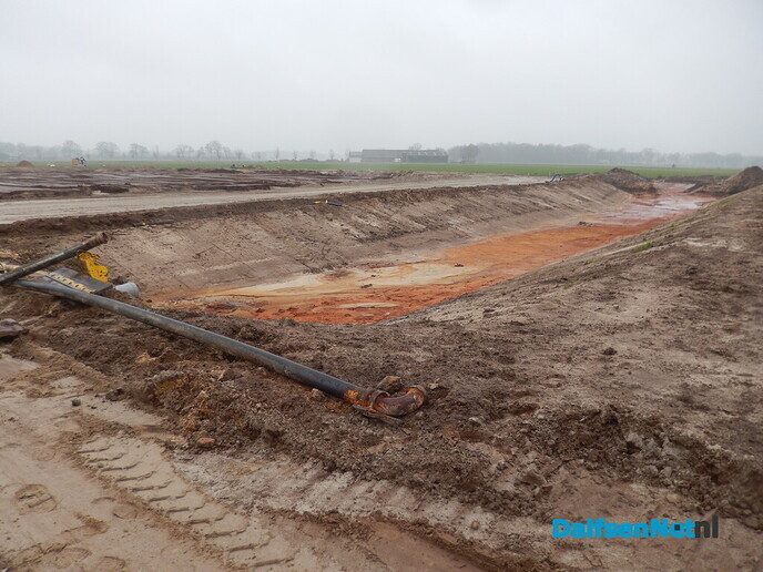 Voortgang bouwrijp maken nieuwe wijk - Foto: Willy