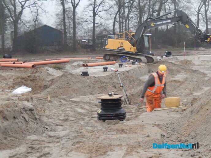 Voortgang bouwrijp maken nieuwe wijk - Foto: Willy
