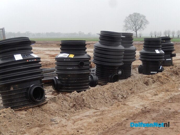 Voortgang bouwrijp maken nieuwe wijk - Foto: Willy