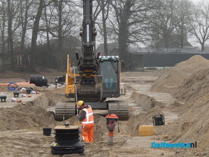 Voortgang bouwrijp maken nieuwe wijk - Foto: Willy