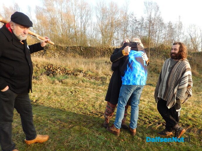 De winterzonnewende, dat vieren ze ook in Dalfsen - Foto: Willy