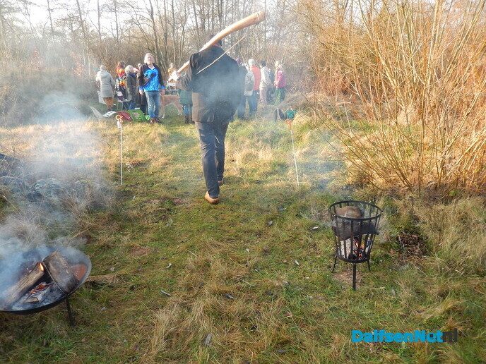 De winterzonnewende, dat vieren ze ook in Dalfsen - Foto: Willy