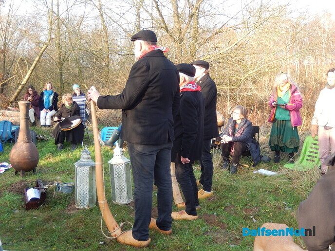 De winterzonnewende, dat vieren ze ook in Dalfsen - Foto: Willy