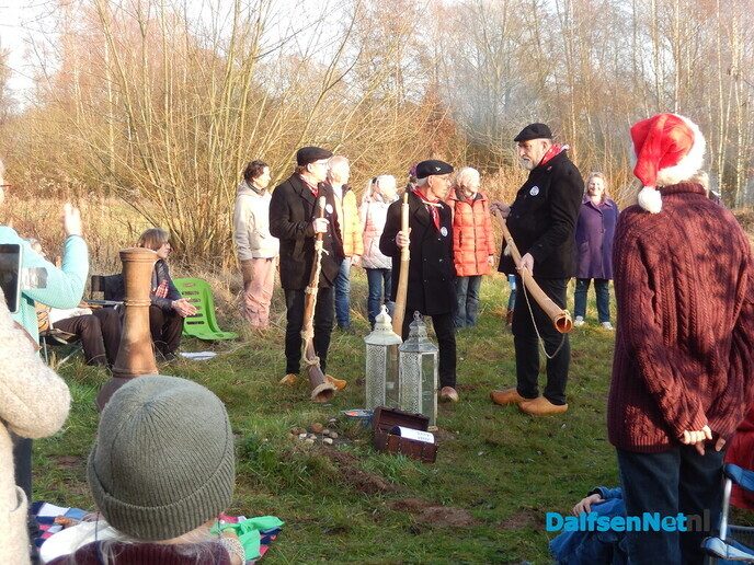 De winterzonnewende, dat vieren ze ook in Dalfsen - Foto: Willy