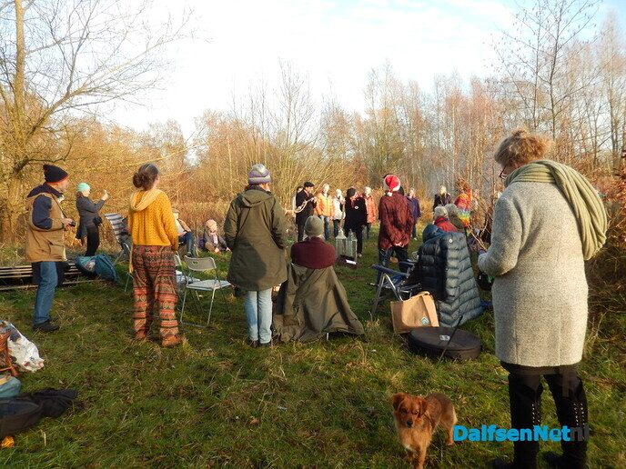 De winterzonnewende, dat vieren ze ook in Dalfsen - Foto: Willy