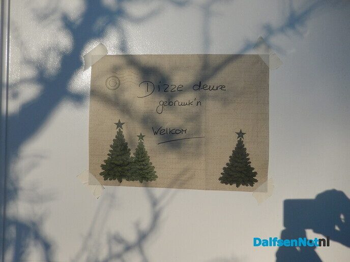 Flink animo kerstwandeling Museum Paltehof - Foto: Willy