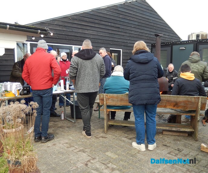 Op De Ruitenborgh vieren ze vandaag oudejaarsdag - Foto: Willy