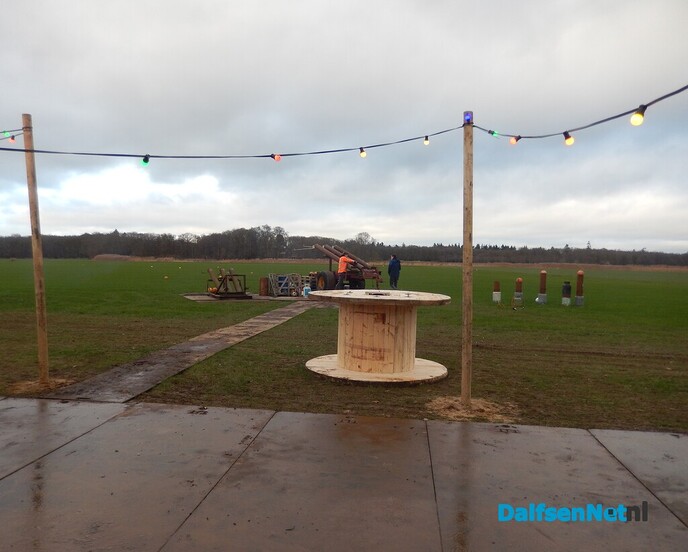 Carbid schieten, het was wel een beetje zoeken - Foto: Willy