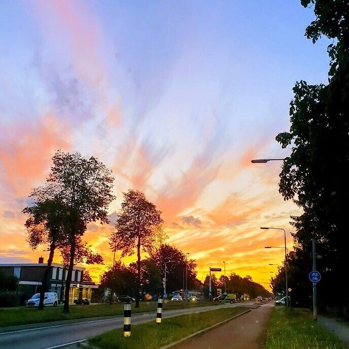Jaaroverzicht Femmie bijzondere zonsondergangen