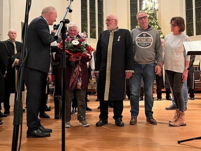 Koninklijke onderscheiding voor Ab Kleinlugtenbeld - Foto: Ingezonden foto