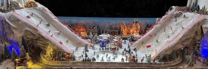 Kerstdorp familie Houweling is fors uitgebreid - Foto: Eigen geleverde foto