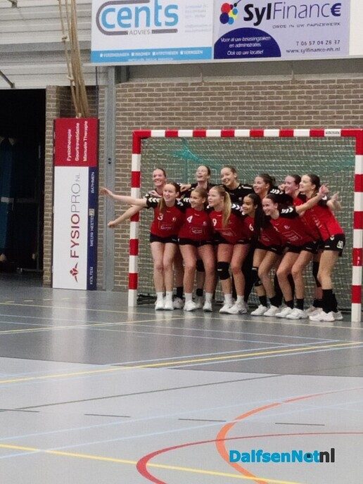 SV Dalfsen handbal B1 pakt koppositie - Foto: Ingezonden foto