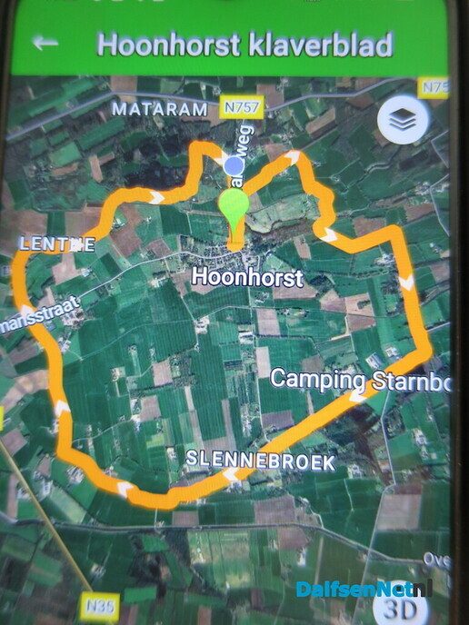 Klaverblad rond Hoonhorst? - Foto: Wim