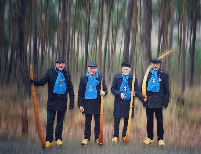 Midwinterhoorns bij natuurbegraafplaats Arriën - Foto: Femmie Smink