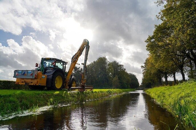 Controle op schoonmaak van sloten uitgesteld - Foto: Ingezonden foto