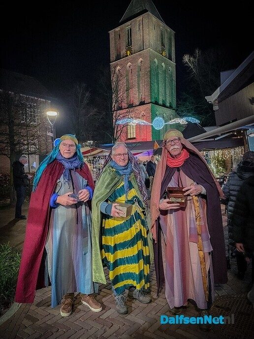 Lichtjes en kerstkleuren bij jaarlijkse Dalfser Kerstfestijn - Foto: Ruud Montagne