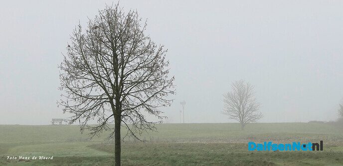 Bellingeweer in nevelen gehuld - Foto: Ingezonden foto